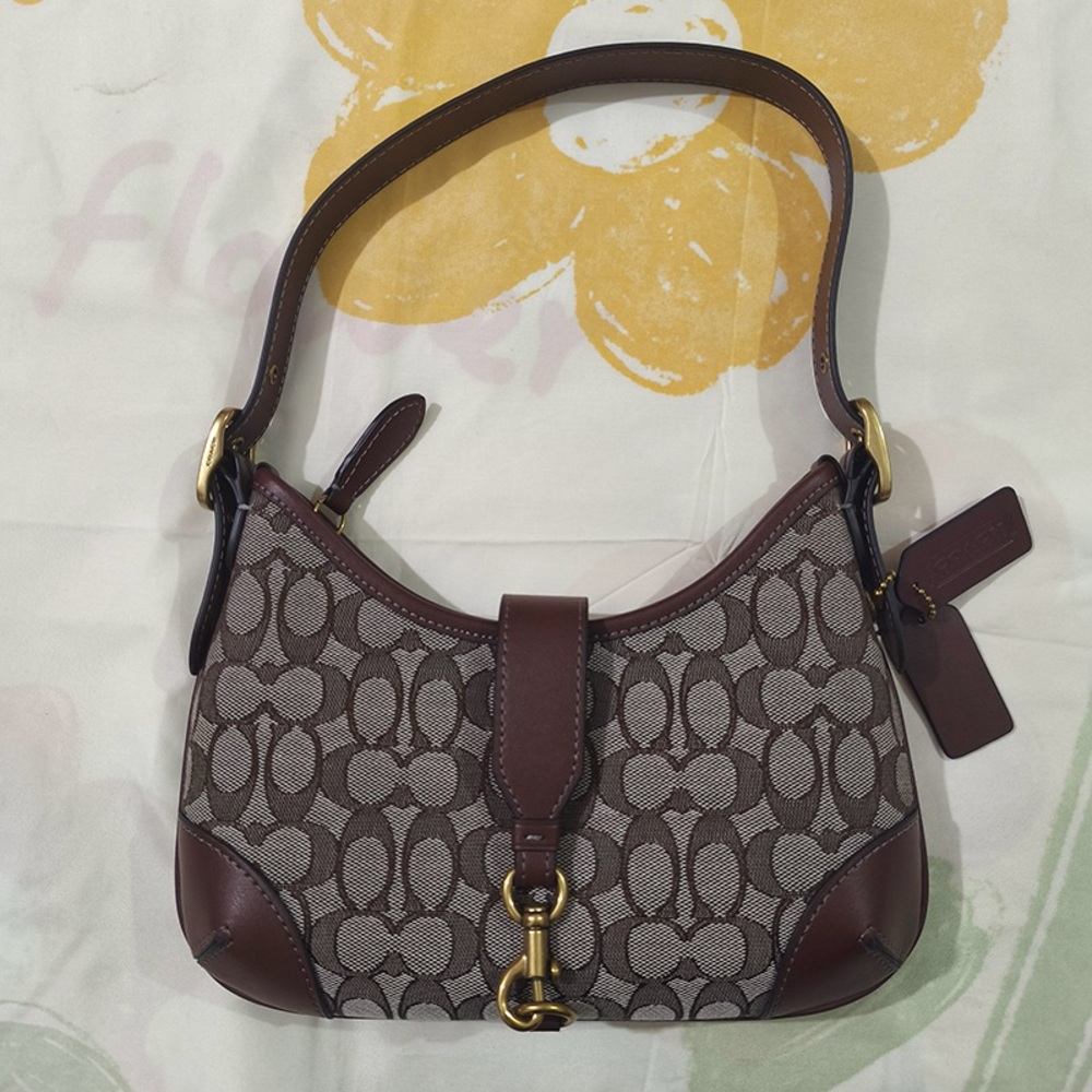 Coach Classic Jacquard Shoulder Bag